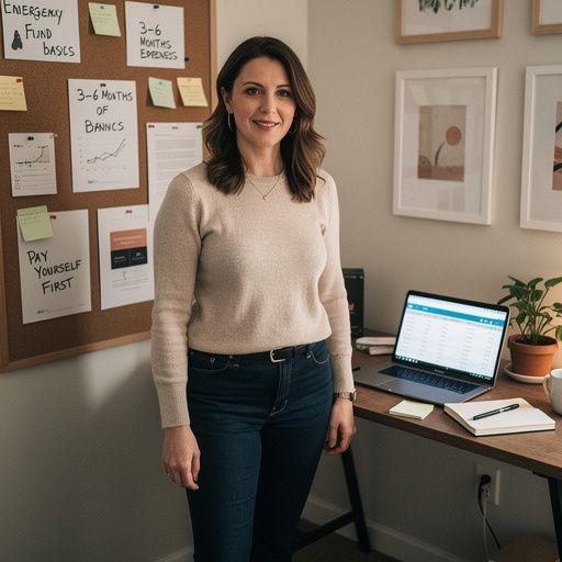 Vészhelyzeti pénzalap felépítésének lépései egy oktató jellegű könyvben.