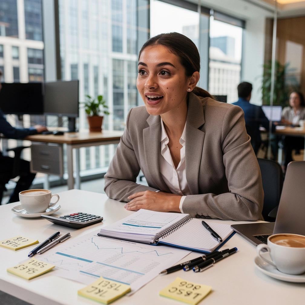 Személy, aki költségvetést készít és vésztartalékot tervez otthoni környezetben.